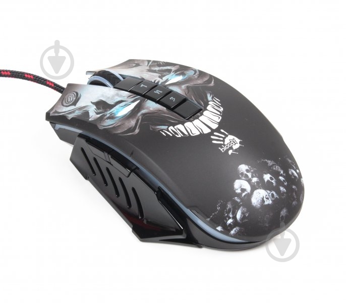 Мышка A4Tech P85A Bloody (Skull) black - фото 5