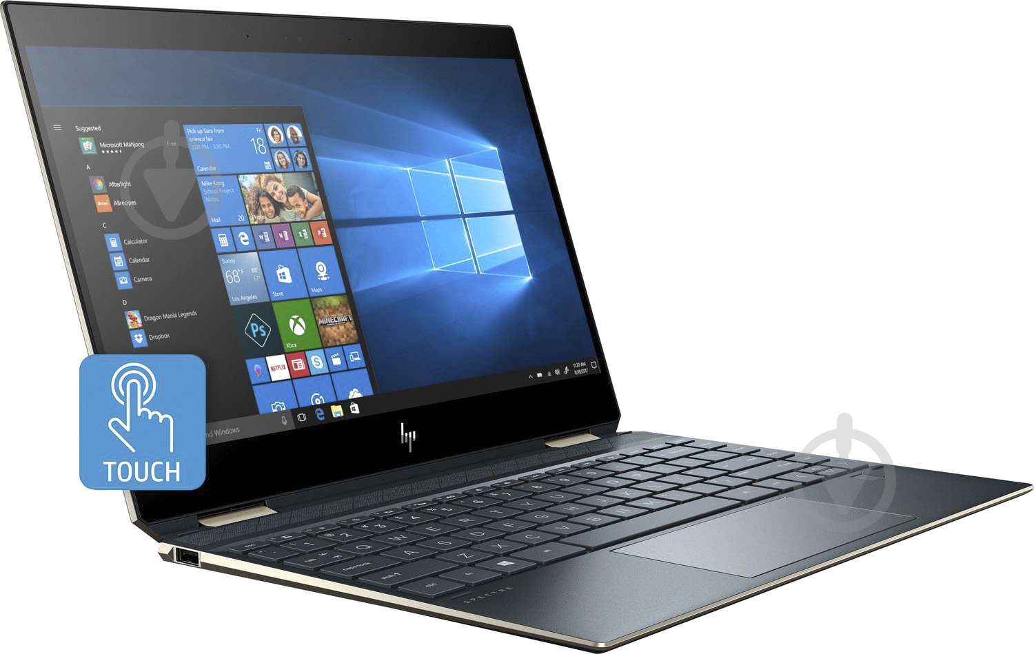 Ноутбук HP Spectre x360 13,3" (5QZ48EA) - фото 3