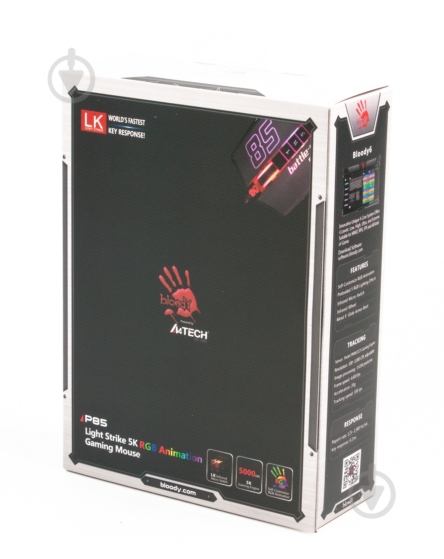 Мышка A4Tech P85 Bloody Sport black - фото 9