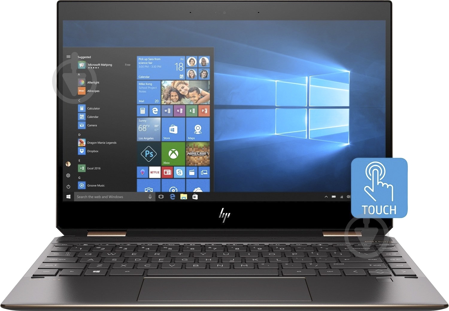 Ноутбук HP Spectre x360 13,3" (5SY23EA) - фото 1 Ноутбук HP Spectre x360 13,3" (5SY23EA) - фото 1