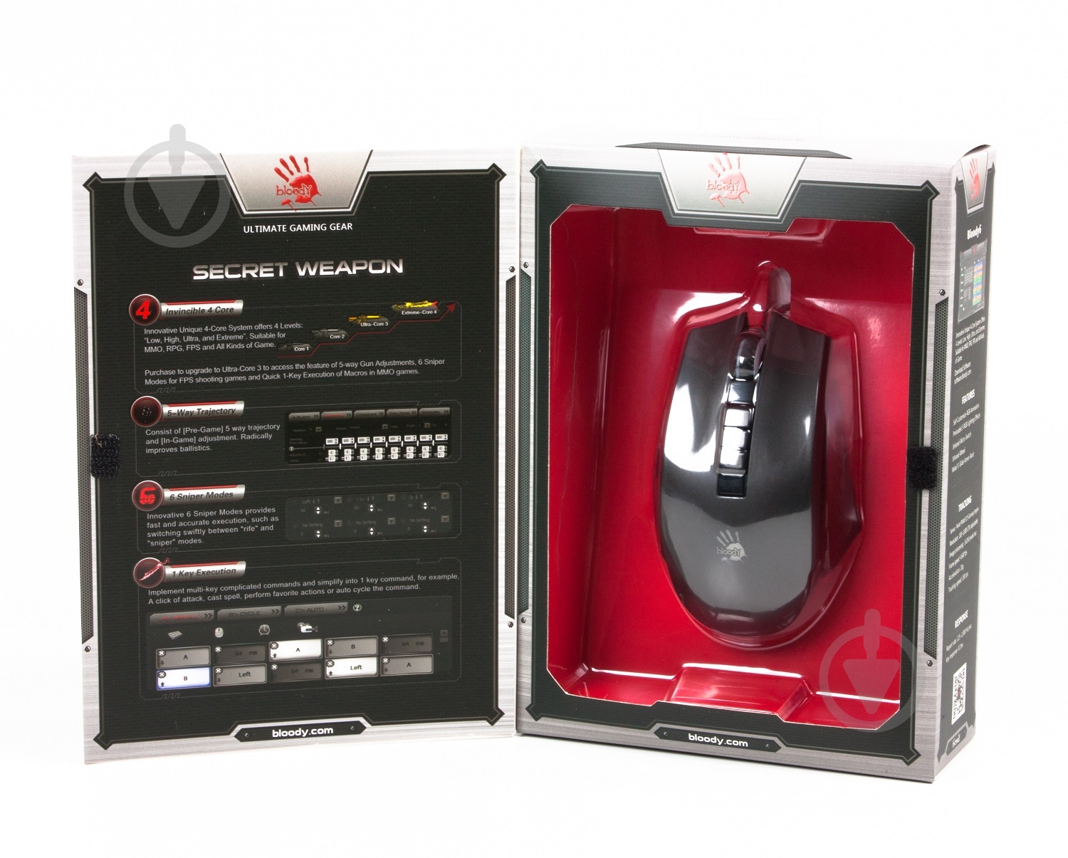 Мышка A4Tech P85 Bloody Black black - фото 11