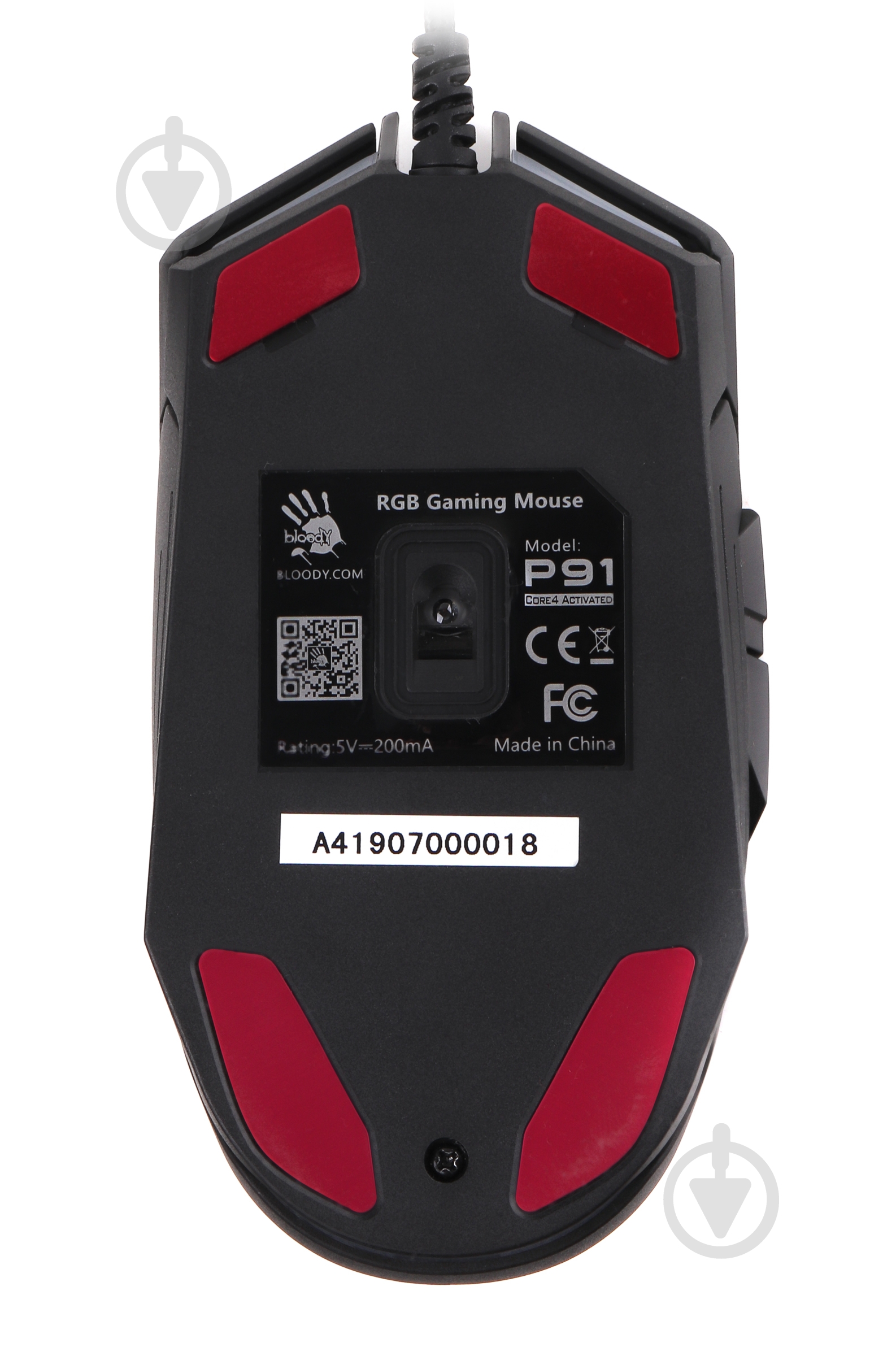 Мышка A4Tech P91 Bloody (Black) black - фото 5 Мышка A4Tech P91 Bloody (Black) black - фото 5