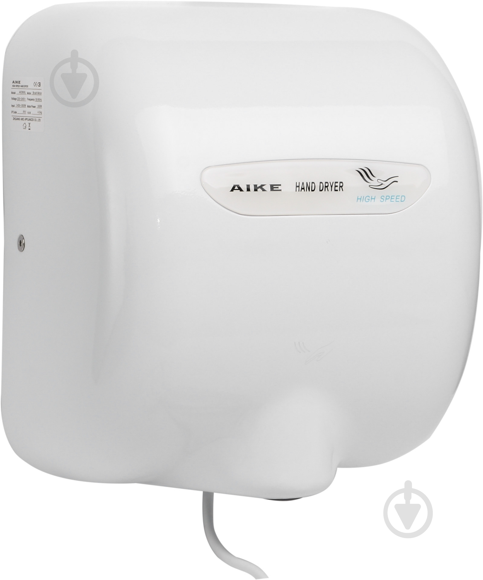 Сушарка для рук Aike AK2800L - фото 2 Сушарка для рук Aike AK2800L - фото 2