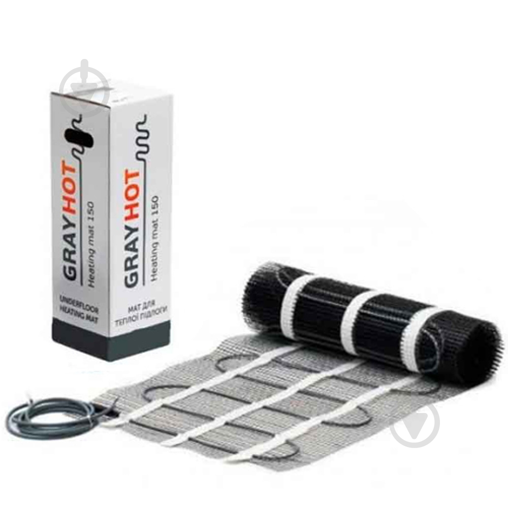 Нагревательный мат GrayHot 150 571 Вт 3,8 м² - фото 1