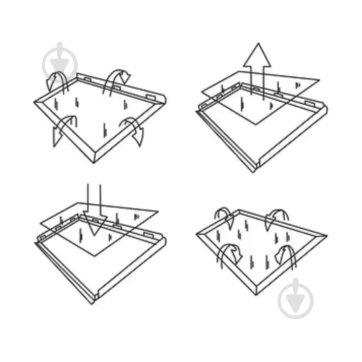 Рамка ST-DIS 341 А4 серебряная - фото 5 Рамка ST-DIS 341 А4 серебряная - фото 5
