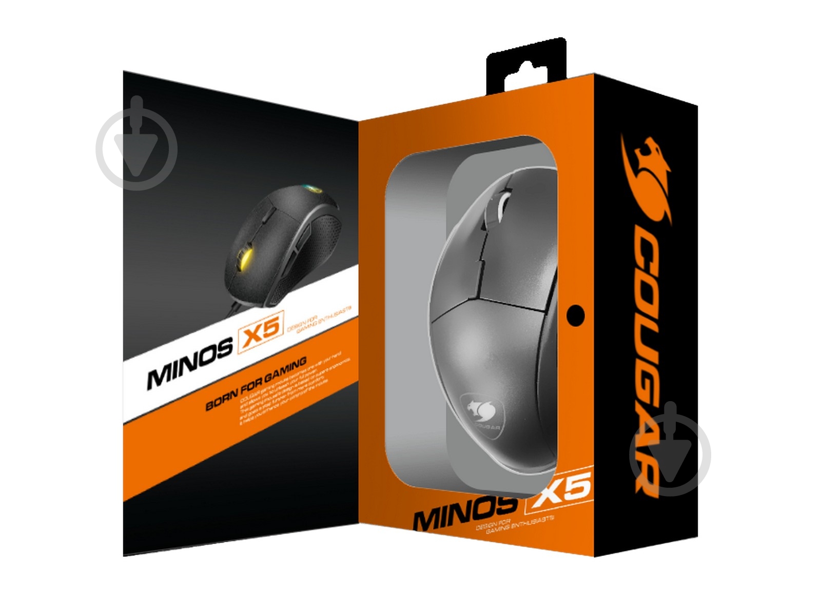 Мышка Cougar Minos X5 Black - фото 7