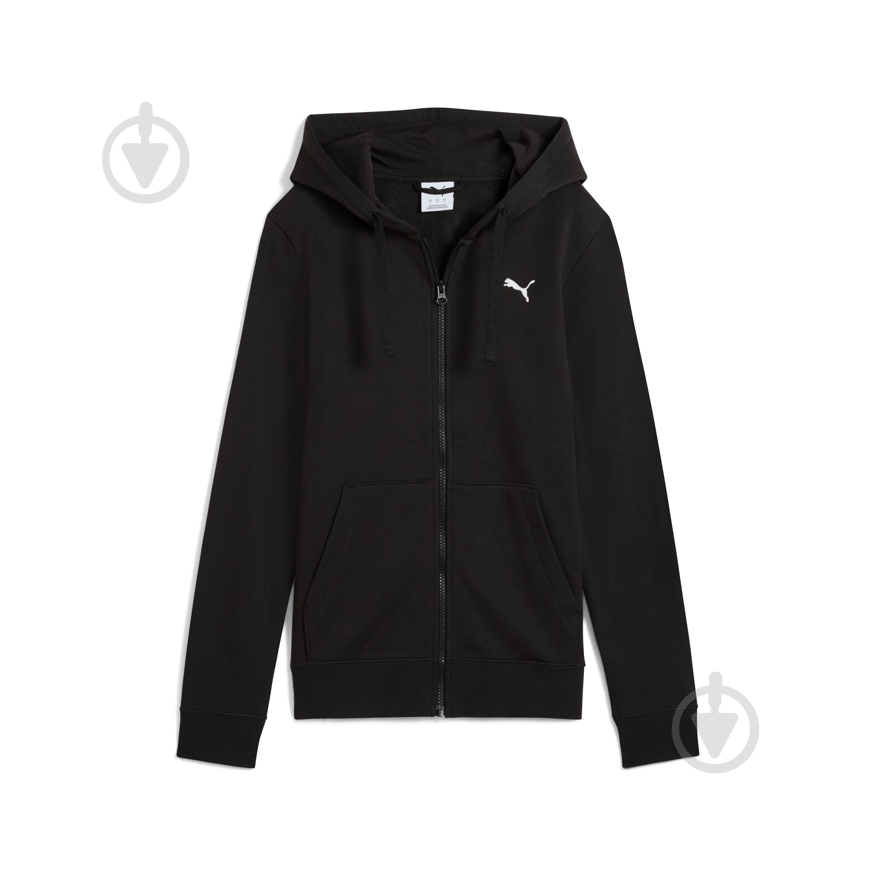 Джемпер Puma ESS Full-Zip Hoodie FL 68240401 р.XS чорний - фото 6