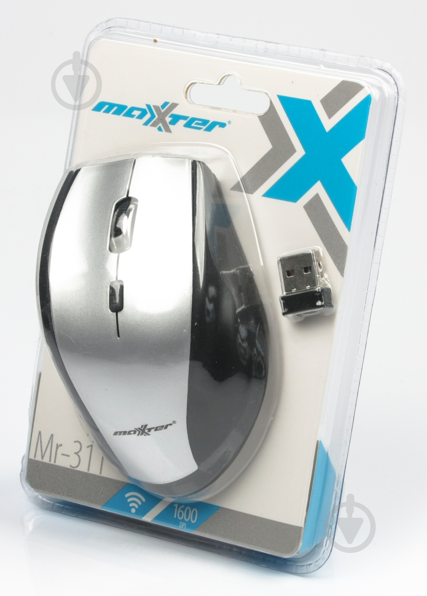 Мышка Maxxter Mr-311-S silver - фото 4
