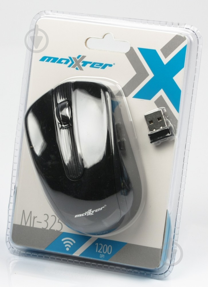 Мышка Maxxter Mr-325 black - фото 3