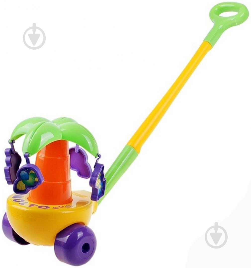 Каталка Полесье Пальма с ручкой 7918 - фото 1