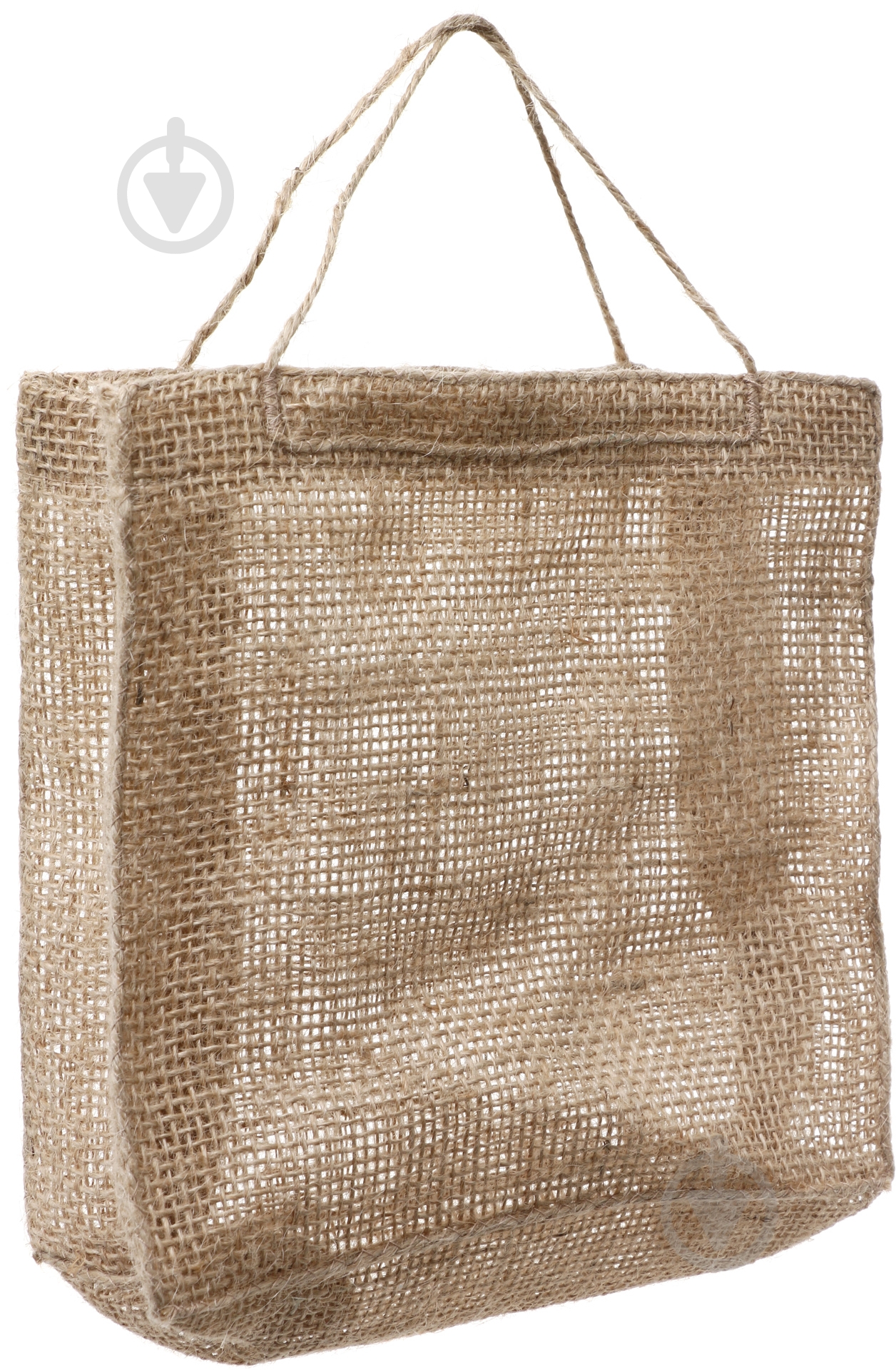 Сумка подарочная из мешковины 18х7х18 см - фото 2 Сумка подарочная из мешковины 18х7х18 см - фото 2