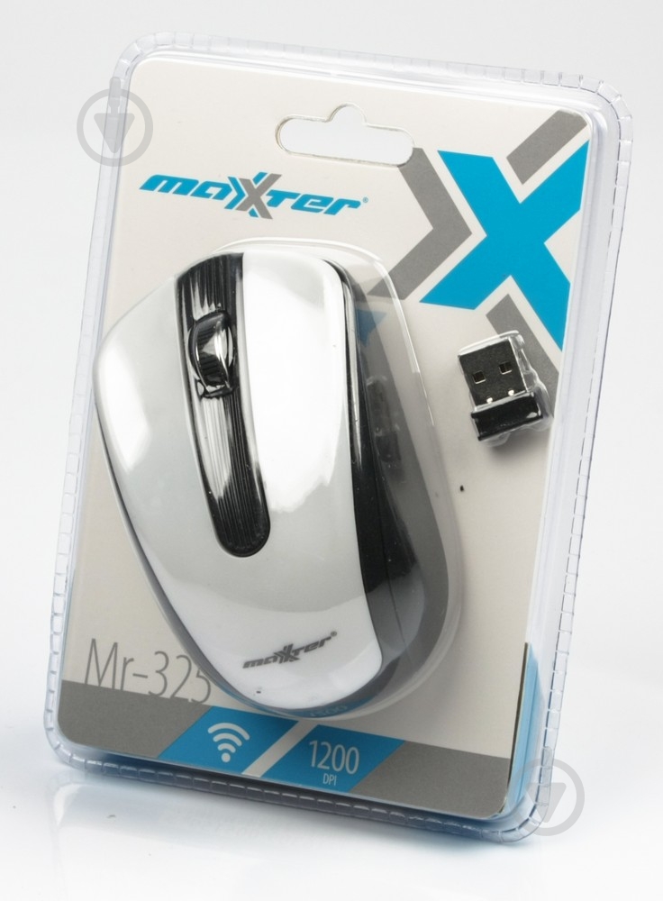 Мышка Maxxter Mr-325-W white - фото 4 Мышка Maxxter Mr-325-W white - фото 4