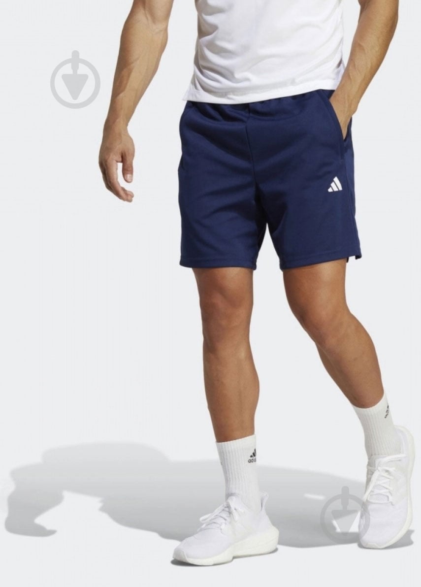 Шорты Adidas Train Essentials IB8162 р. XL синий - фото 4 Шорты Adidas Train Essentials IB8162 р. XL синий - фото 4