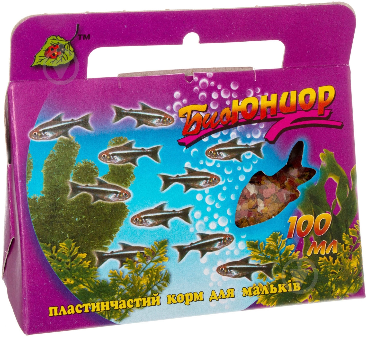 Корм Природа БиоЮниор 100 мл PR740134 (мука кормовая из рыбы) - фото 1