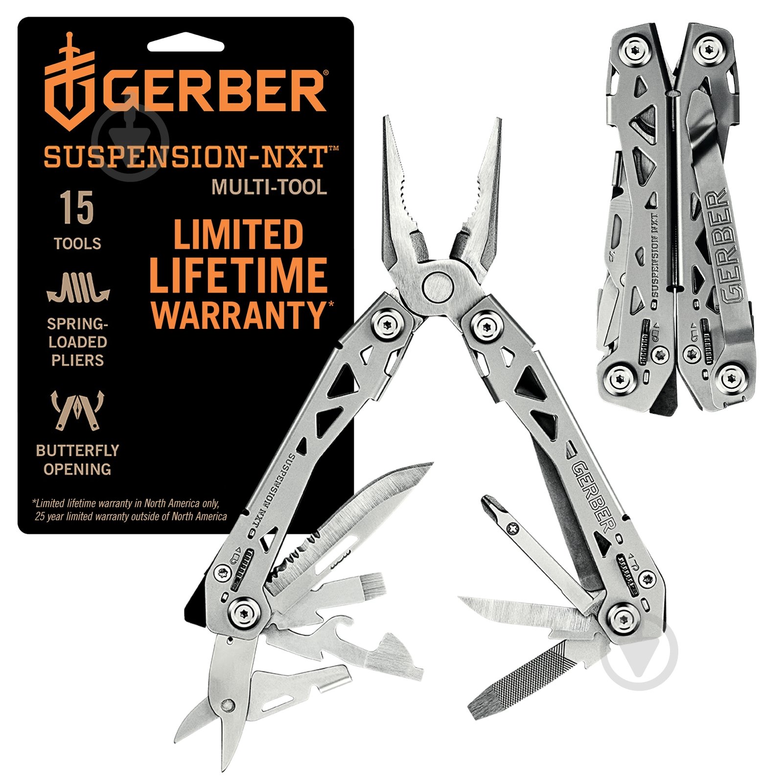 Мультитул Gerber Gear Suspension NXT, 15 инструментов - фото 2