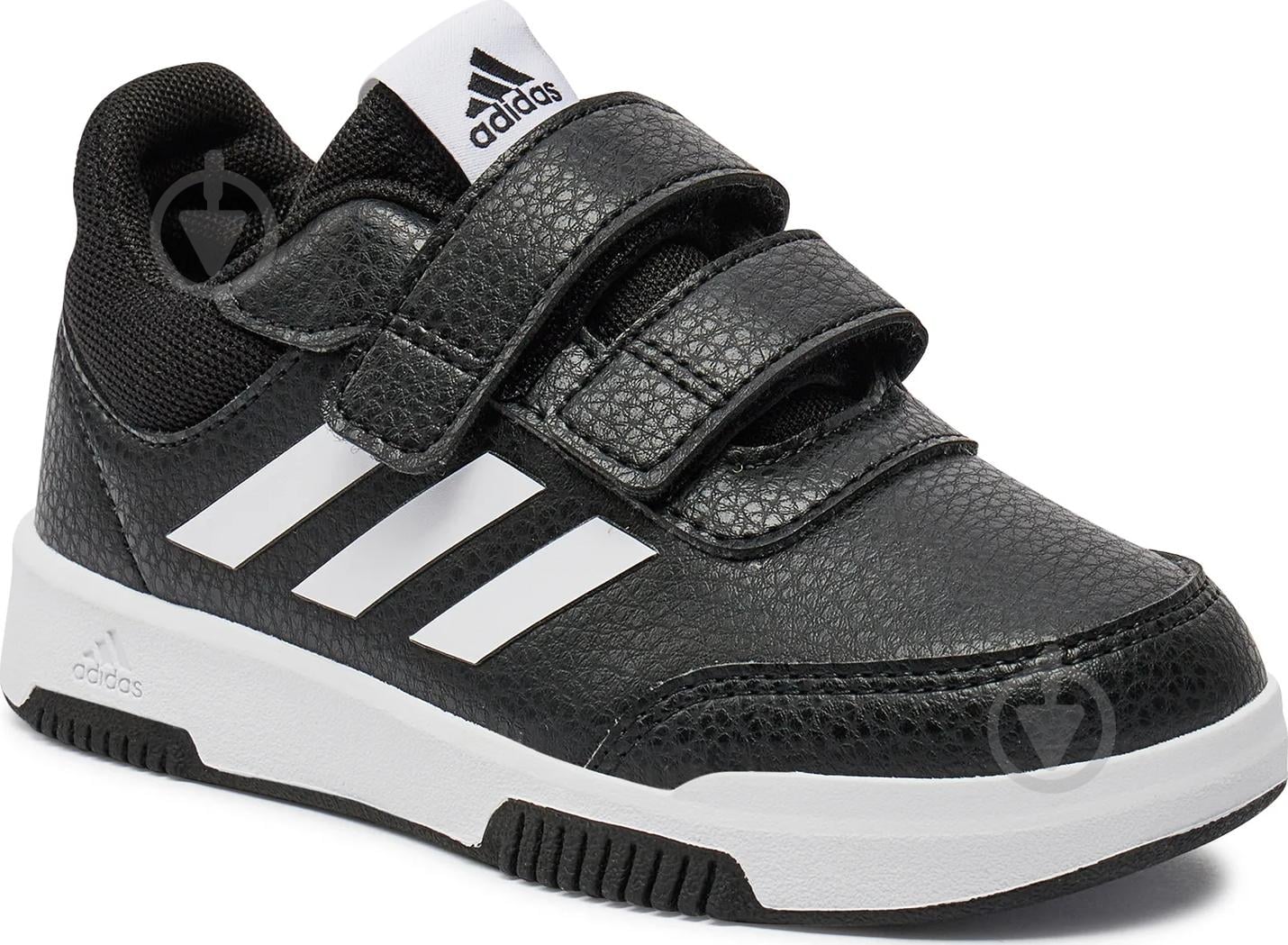 Кросівки дитячі Adidas TENSAUR SPORT 3.0 CF K CBLACK/FTWWHT/CBLACK JQ1842 р.35,5 чорні - фото 2