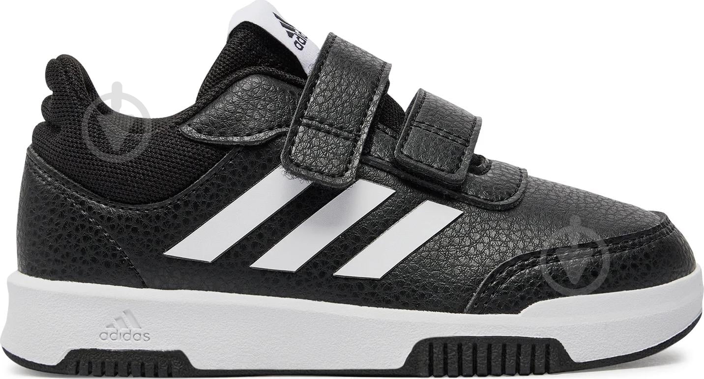 Кросівки дитячі Adidas TENSAUR SPORT 3.0 CF K CBLACK/FTWWHT/CBLACK JQ1842 р.35,5 чорні - фото 1