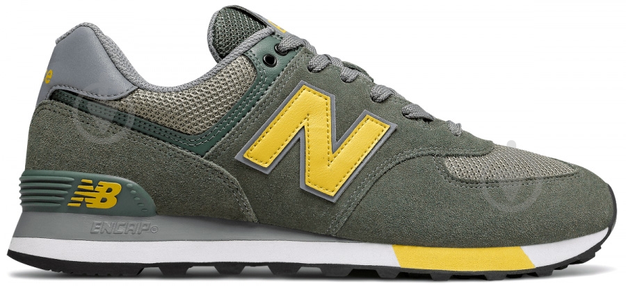 Кроссовки New Balance 574 ML574FNE р.10 хаки - фото 1