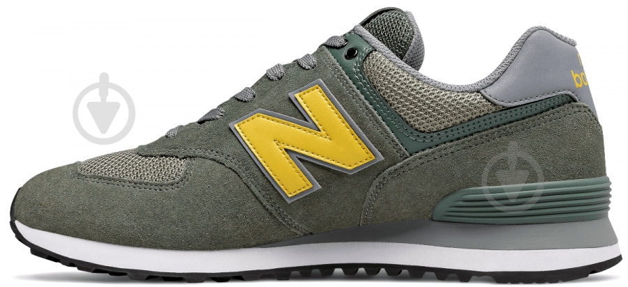 Кроссовки мужские зимние New Balance 574 ML574FNE р.45 хаки - фото 2