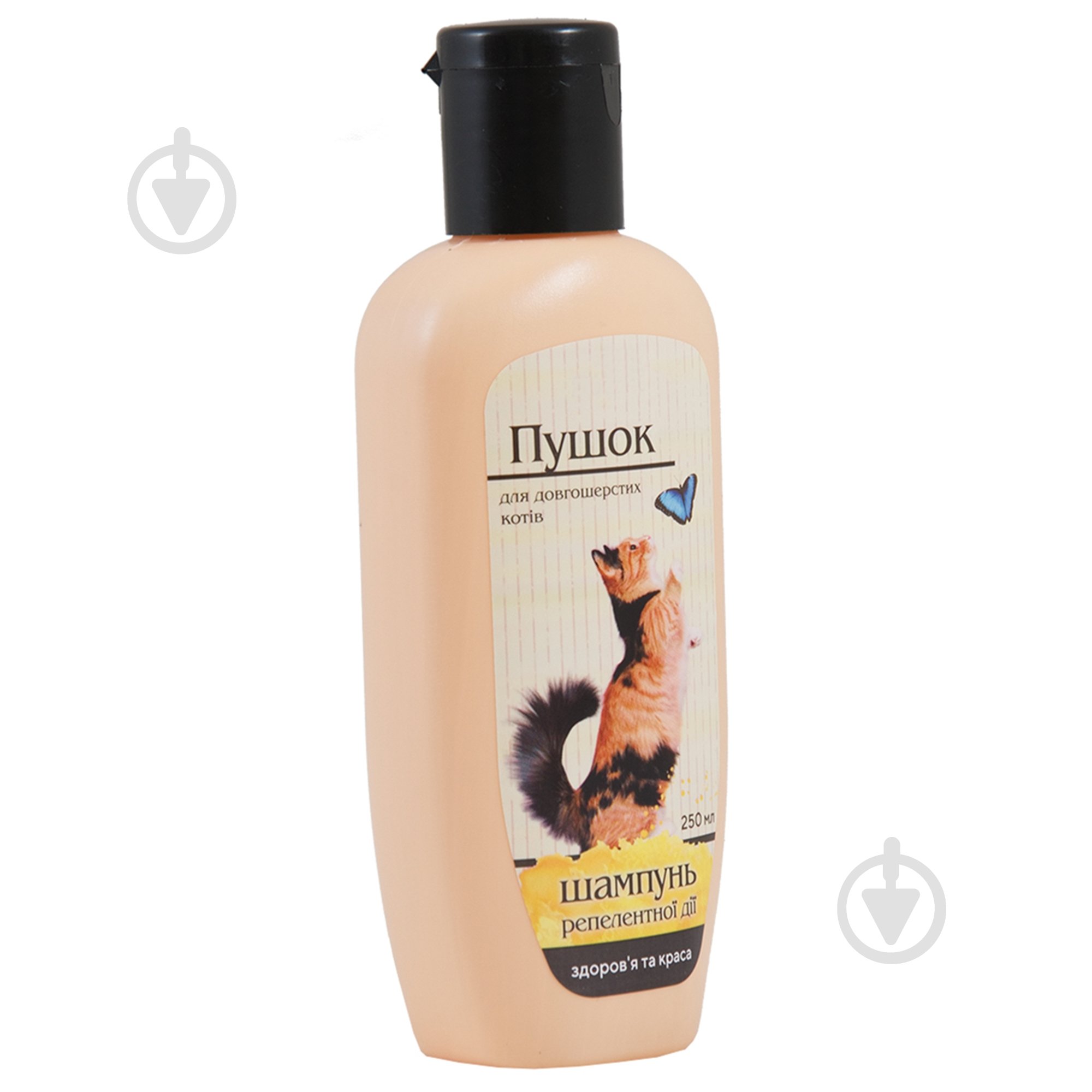 Шампунь ProVET Пушок репеллентный от блох и клещей для длинношерстных котов 250 мл - фото 1