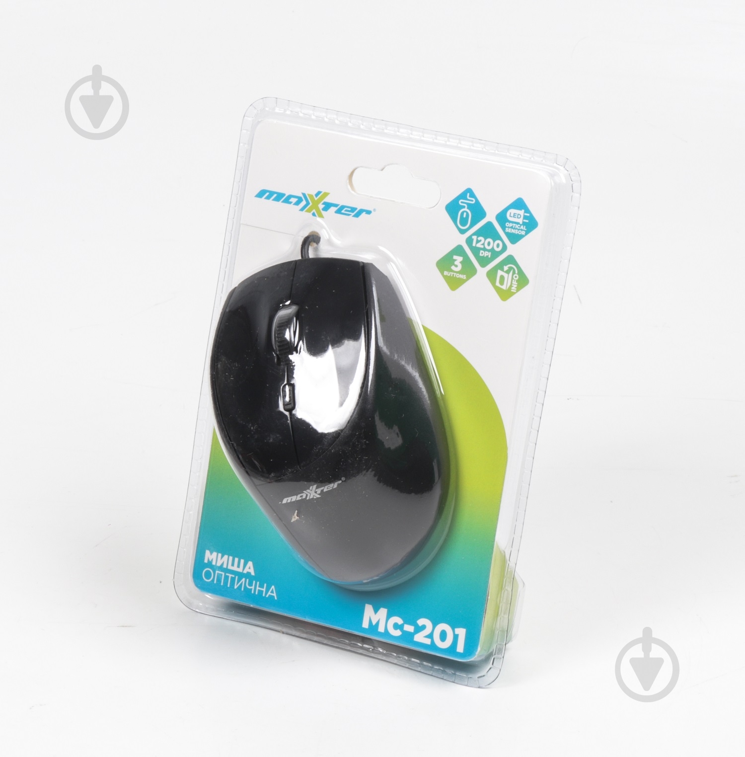 Мышка Maxxter Mc-201 black - фото 4