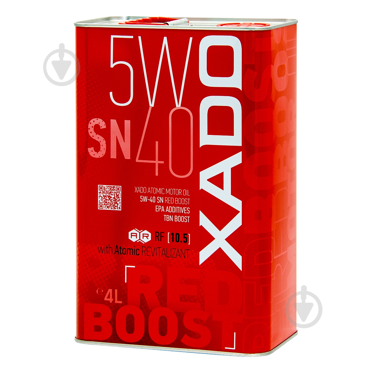 ᐉ Моторна олива синтетична XADO SN Red Boost 5W-40 4 л (ХА 26269