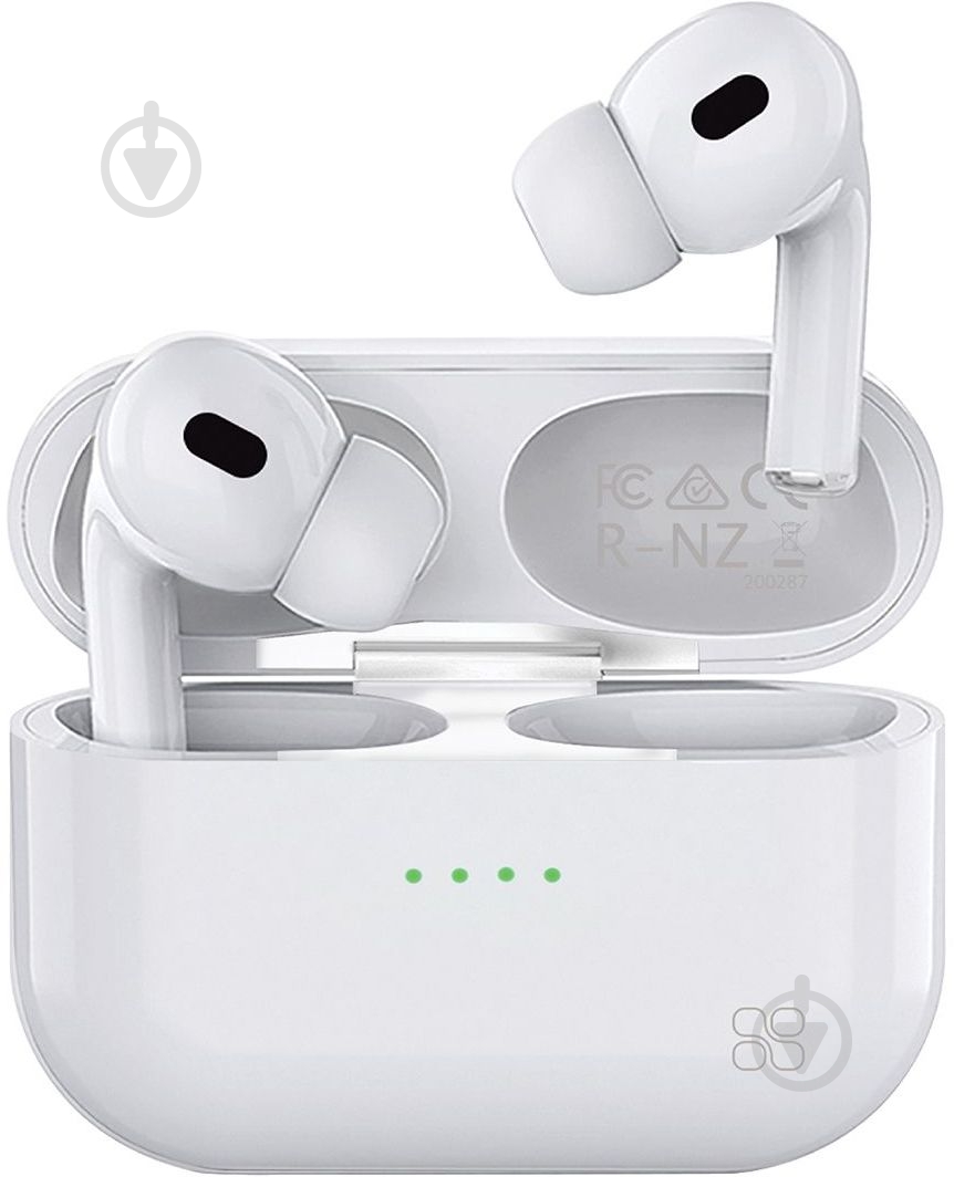 Наушники Promate Harmoni Bluetooth 5 white (harmoni.white) - фото 1