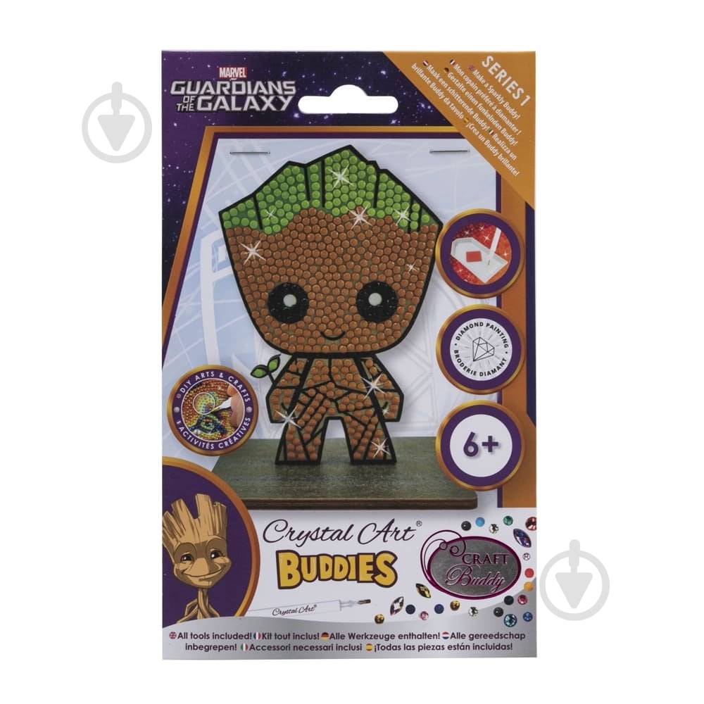 Мозаика Crystal Art Грут CAFGR-MCU008 - фото 1 Мозаика Crystal Art Грут CAFGR-MCU008 - фото 1