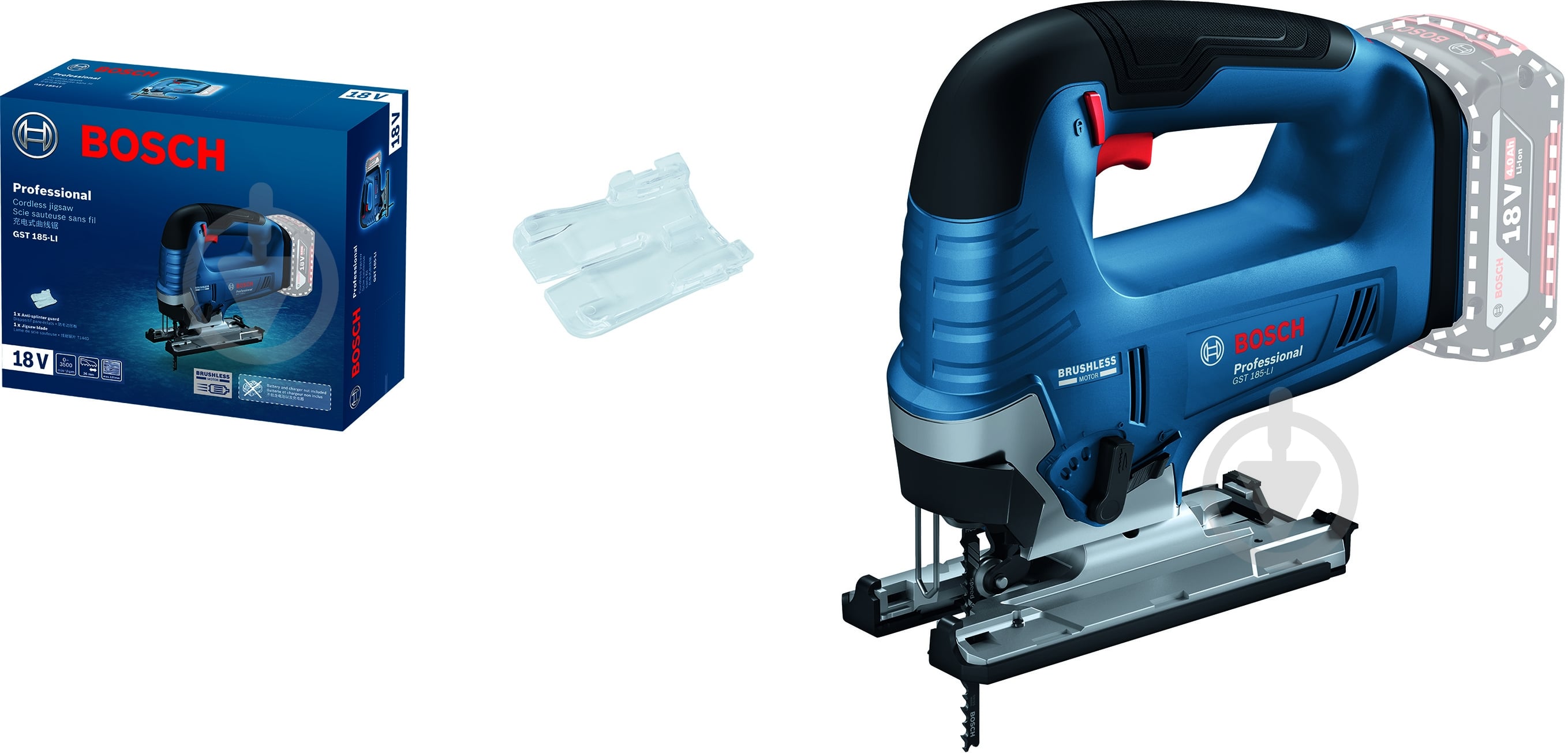 Электролобзик Bosch Professional GST 185-LI 06015B3021 - фото 1