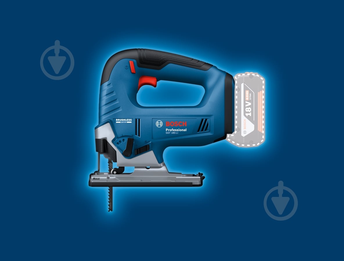 Электролобзик Bosch Professional GST 185-LI 06015B3021 - фото 3