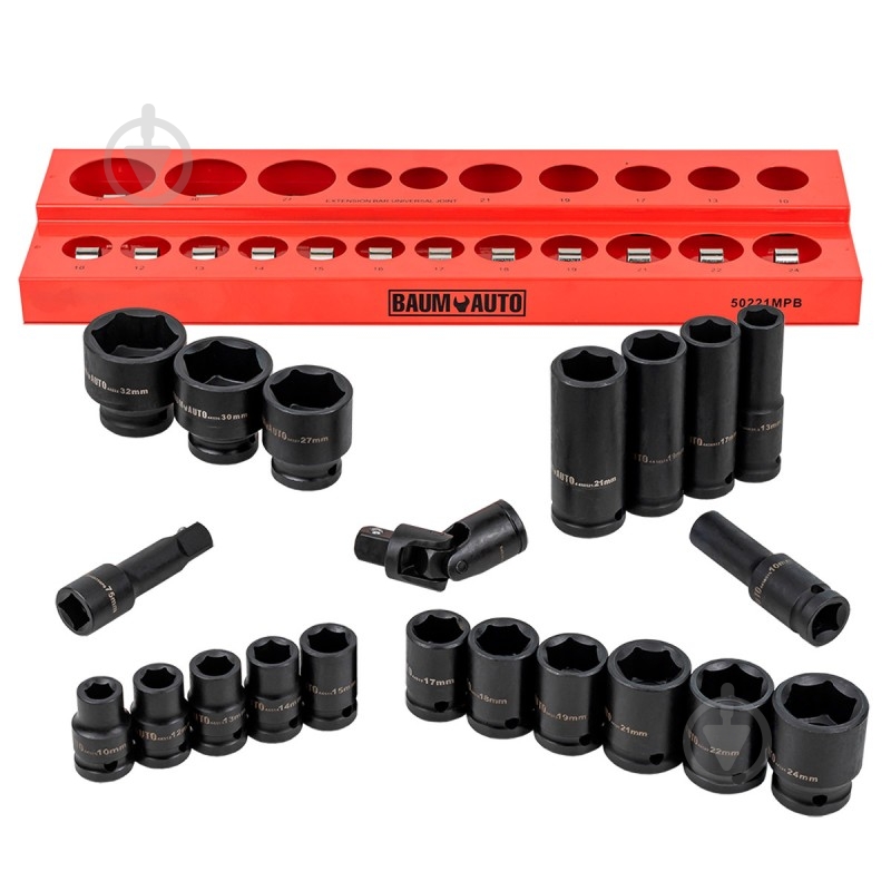 Головка BaumAuto 22 шт. BM-50221MPB - фото 4