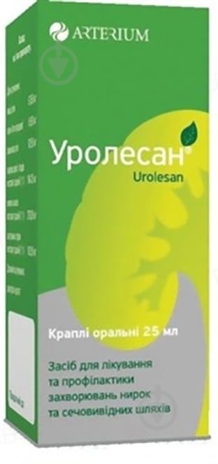 Уролесан краплі 25 мл - фото 1
