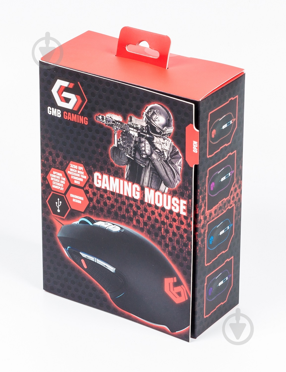 Мышка Gembird MUSG-005 black - фото 6