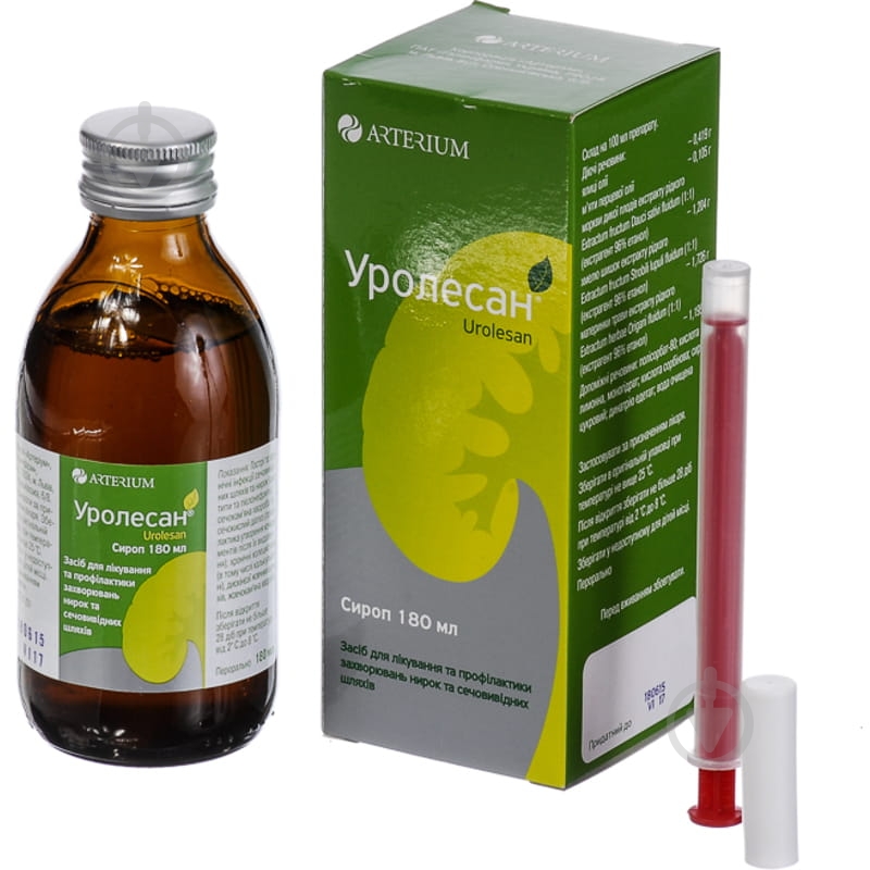 Уролесан сироп 180 мл - фото 1