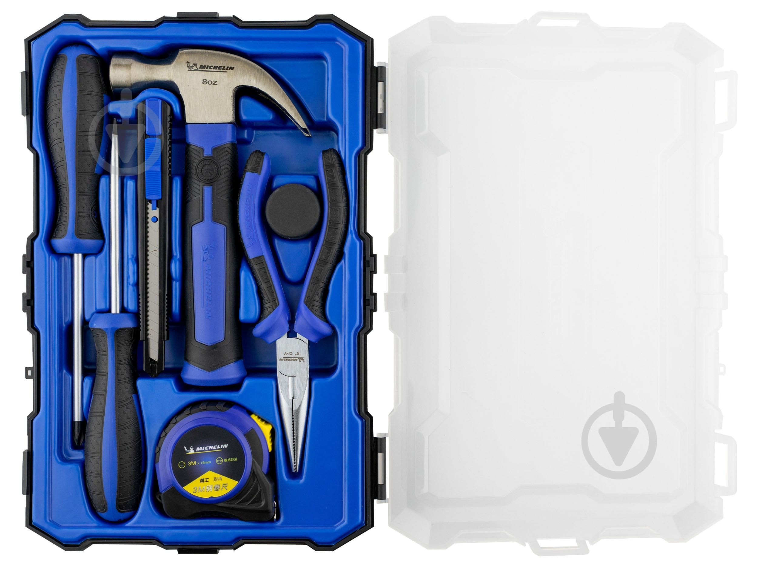 Набор ручного инструмента Michelin Pro Tools Set 8 шт. W33337 - фото 2 Набор ручного инструмента Michelin Pro Tools Set 8 шт. W33337 - фото 2