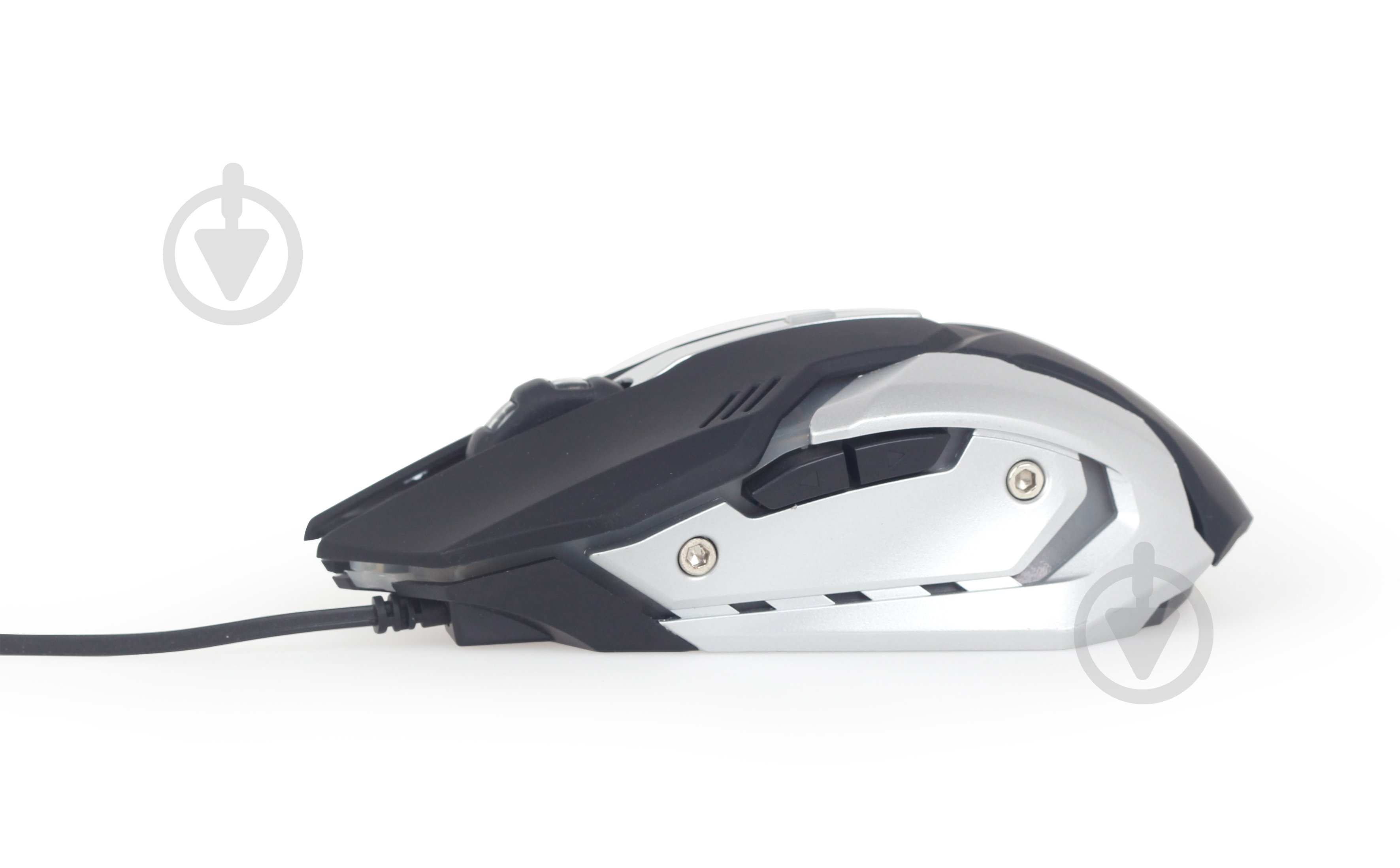 Мышка Gembird MUSG-07 silver - фото 2