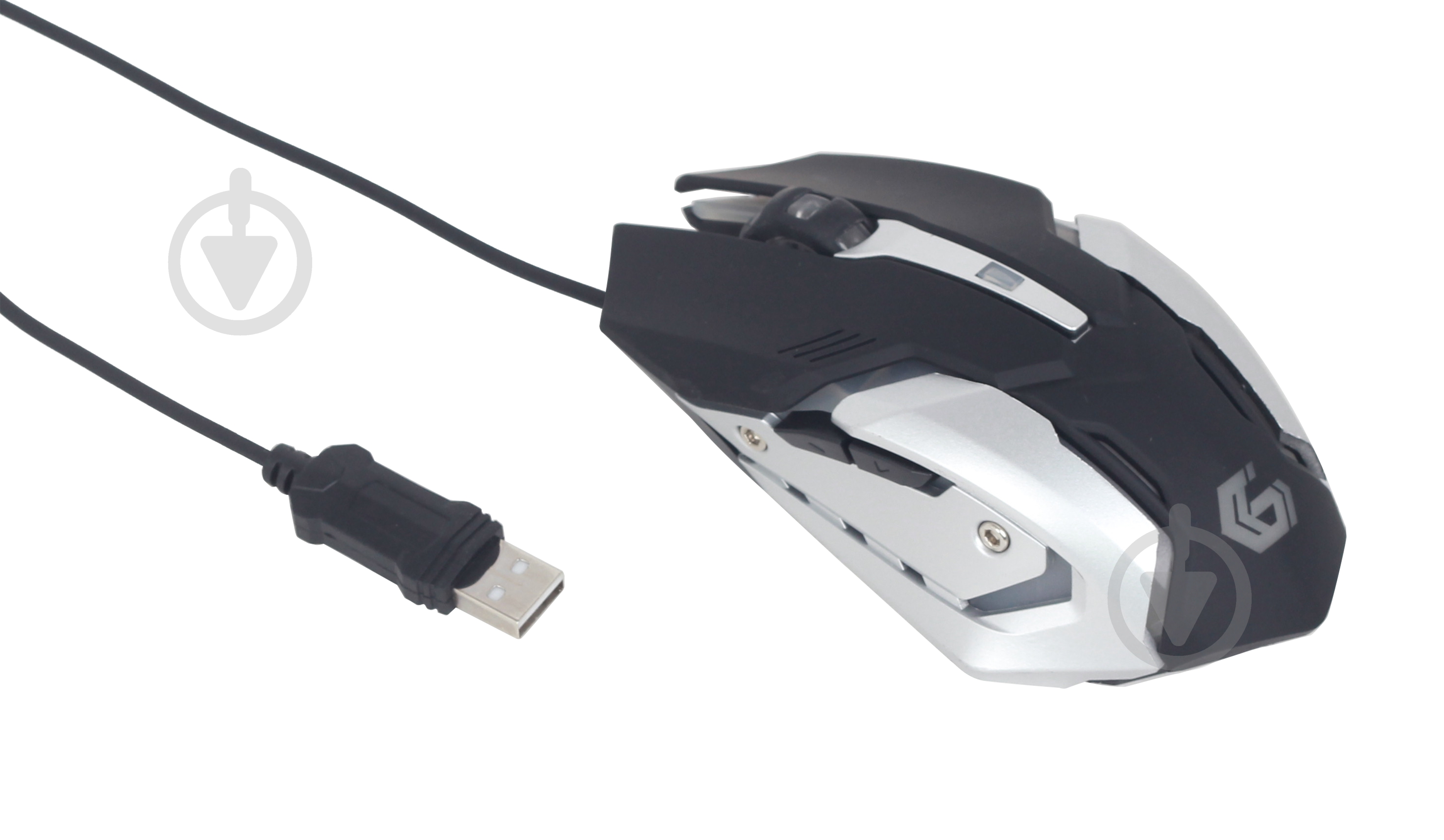 Мышка Gembird MUSG-07 silver - фото 5