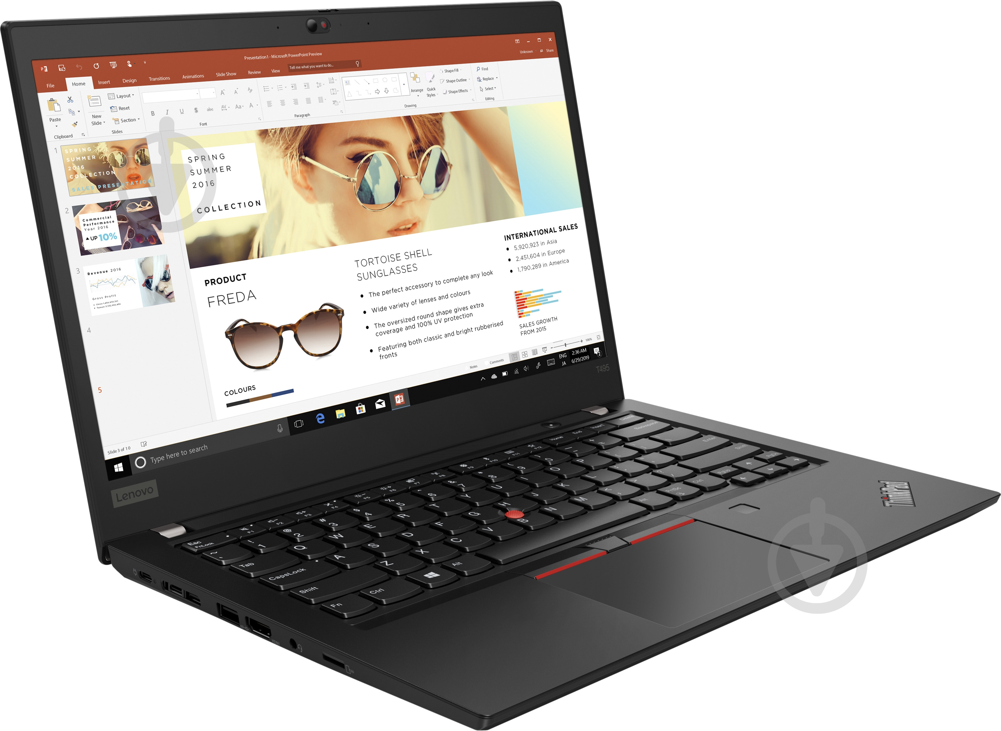 Ноутбук Lenovo ThinkPad T495 14" (20NJ0013RT) - фото 2