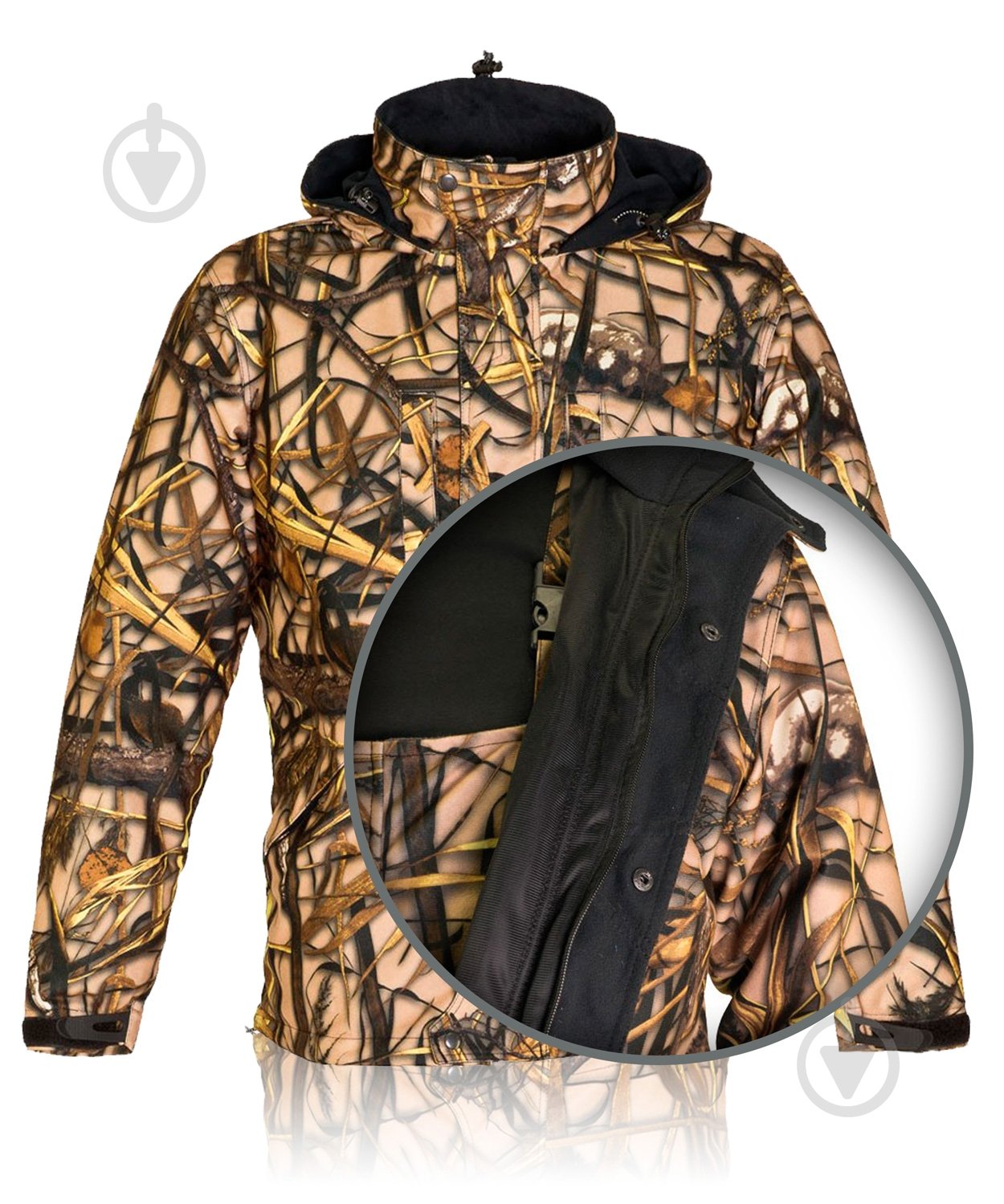 Куртка 1991 ТМ Камыш 49927-52-3 р.L камуфляж - фото 6 Куртка 1991 ТМ Камыш 49927-52-3 р.L камуфляж - фото 6