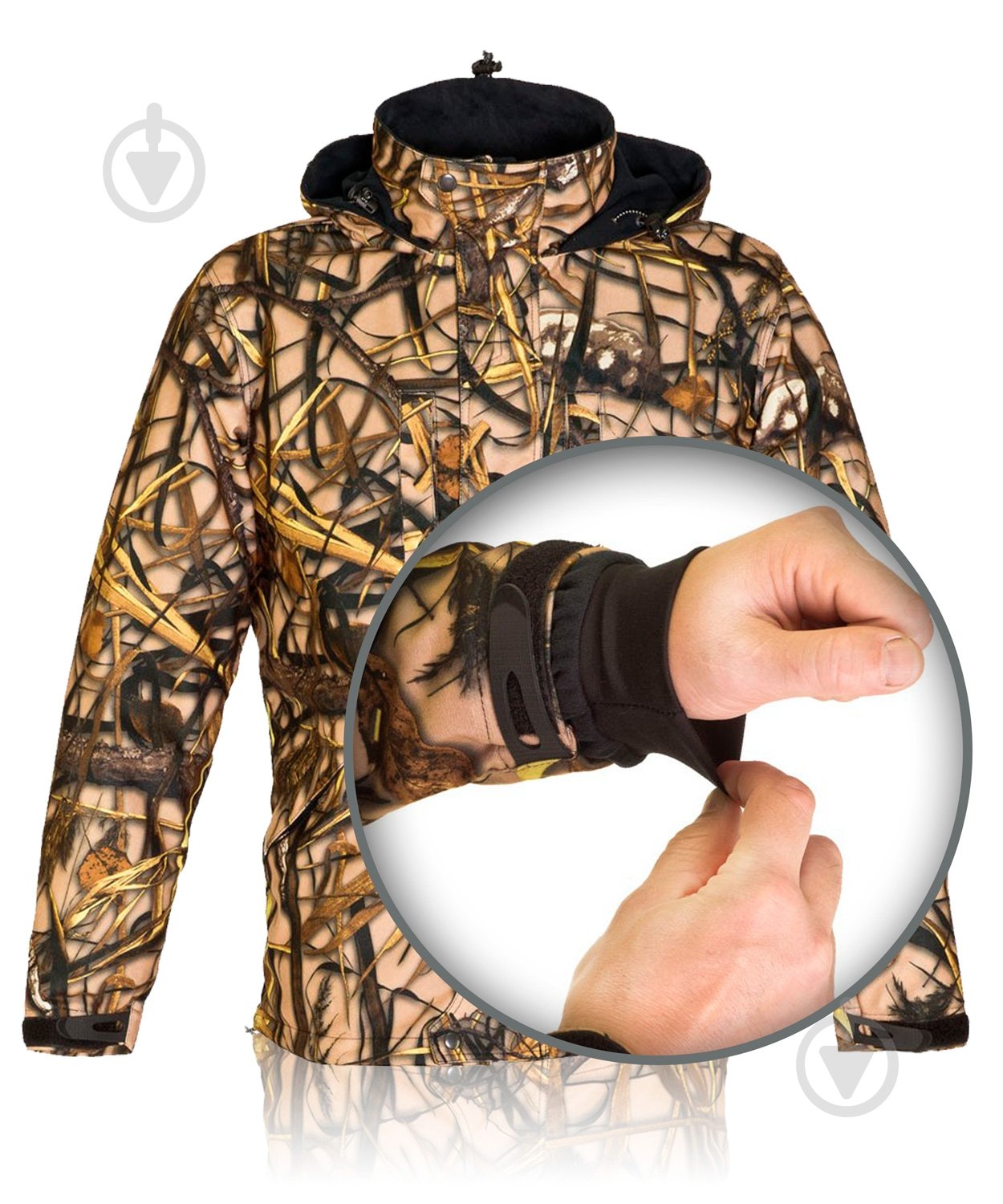 Куртка 1991 ТМ Камыш 49927-52-3 р.L камуфляж - фото 8 Куртка 1991 ТМ Камыш 49927-52-3 р.L камуфляж - фото 8