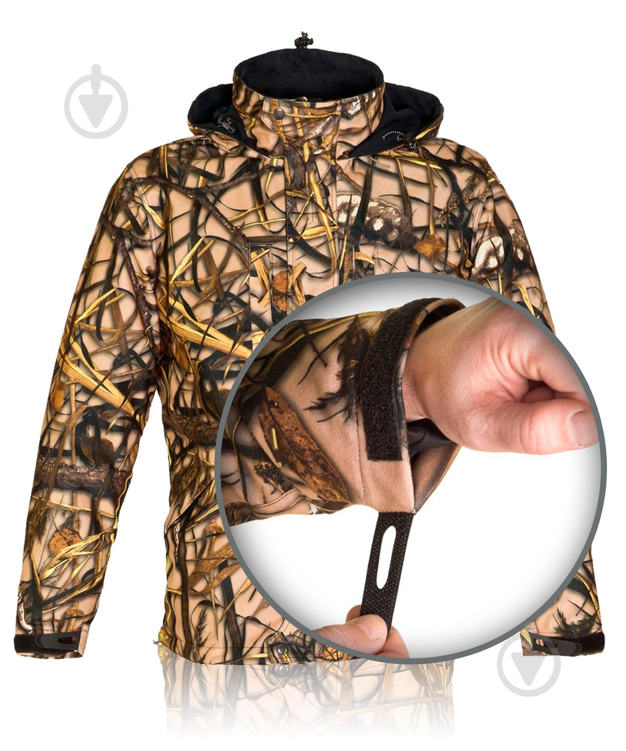 Куртка 1991 ТМ Камыш 49927-52-3 р.L камуфляж - фото 9 Куртка 1991 ТМ Камыш 49927-52-3 р.L камуфляж - фото 9