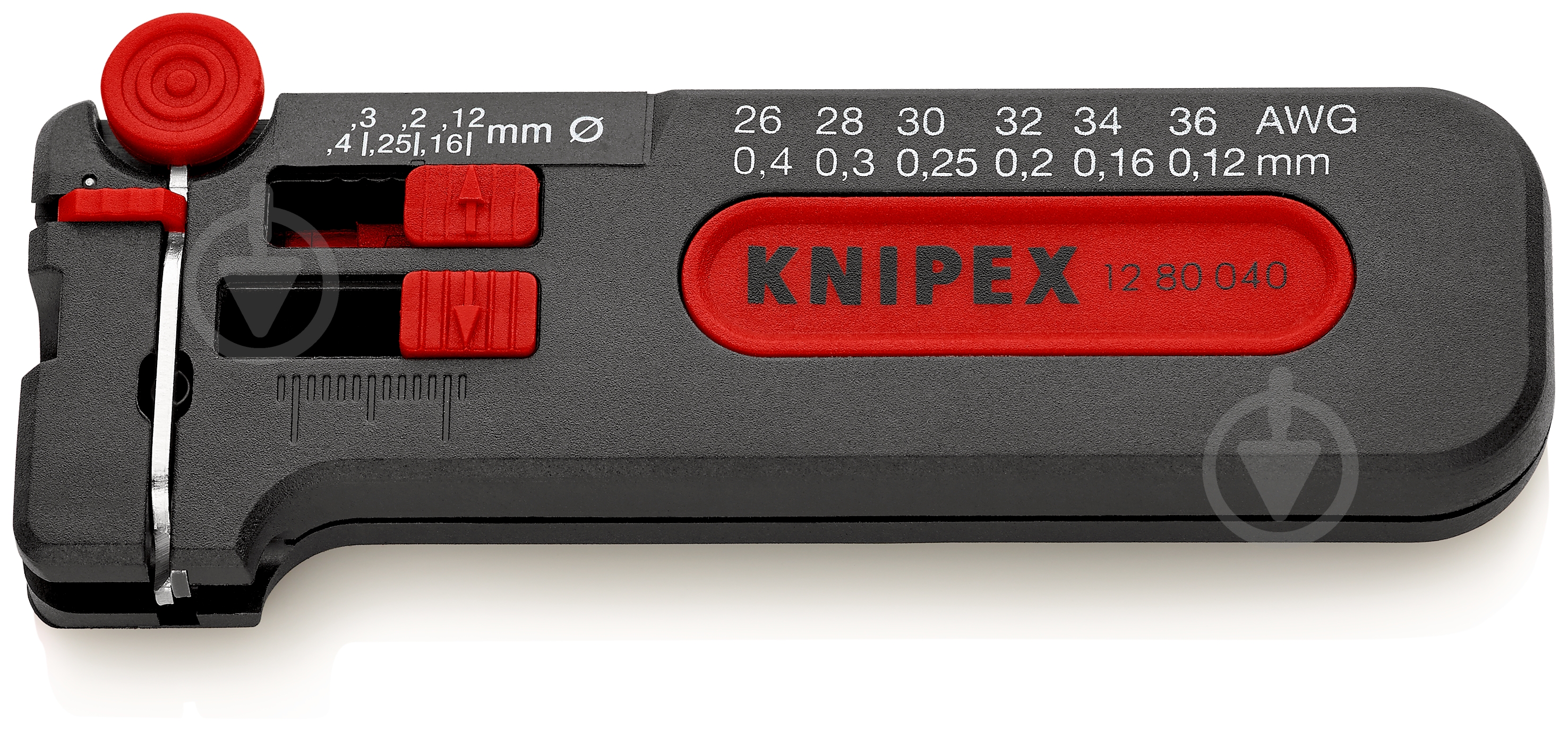 Знімач ізоляції KNIPEX Mini 12 80 040 SB - фото 1 Знімач ізоляції KNIPEX Mini 12 80 040 SB - фото 1