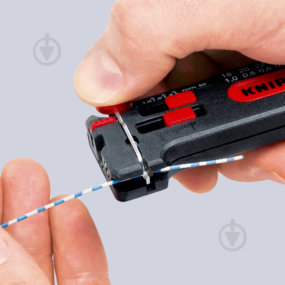 Знімач ізоляції KNIPEX Mini 12 80 040 SB - фото 4 Знімач ізоляції KNIPEX Mini 12 80 040 SB - фото 4