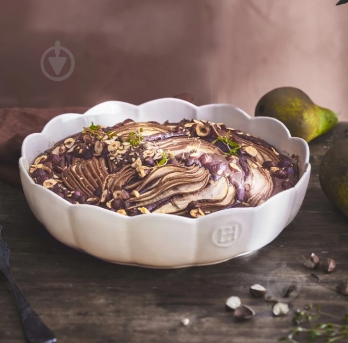 Форма для випічки Emile Henry 2,2 л бежева (026253) - фото 2 Форма для випічки Emile Henry 2,2 л бежева (026253) - фото 2