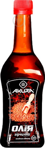 Масло Akura горчичное 200 мл - фото 1