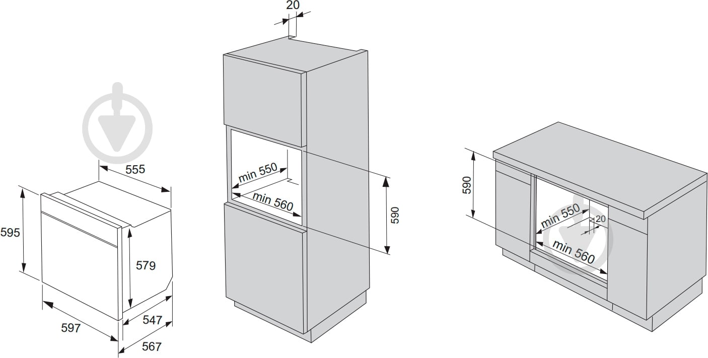 Духова шафа Gorenje BO 635 E20B-2 - фото 2 Духова шафа Gorenje BO 635 E20B-2 - фото 2