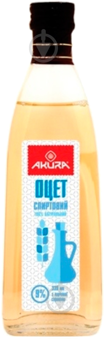 Уксус Acura спиртовой 9% 330 мл - фото 1