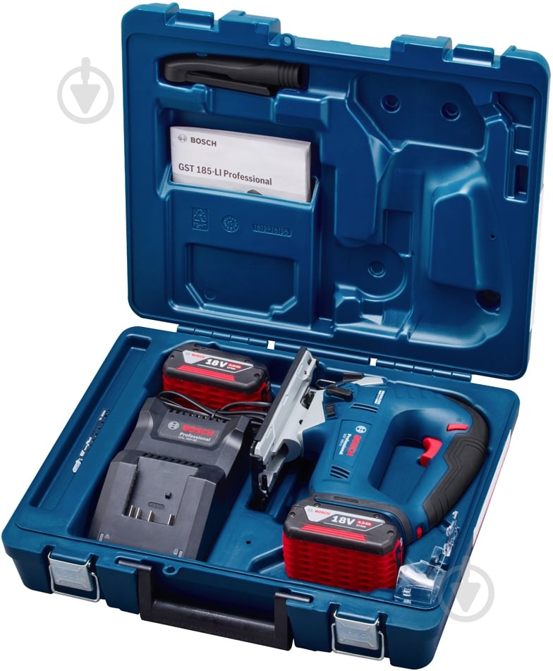 Электролобзик Bosch Professional GST 185-LI 06015B3024 - фото 2