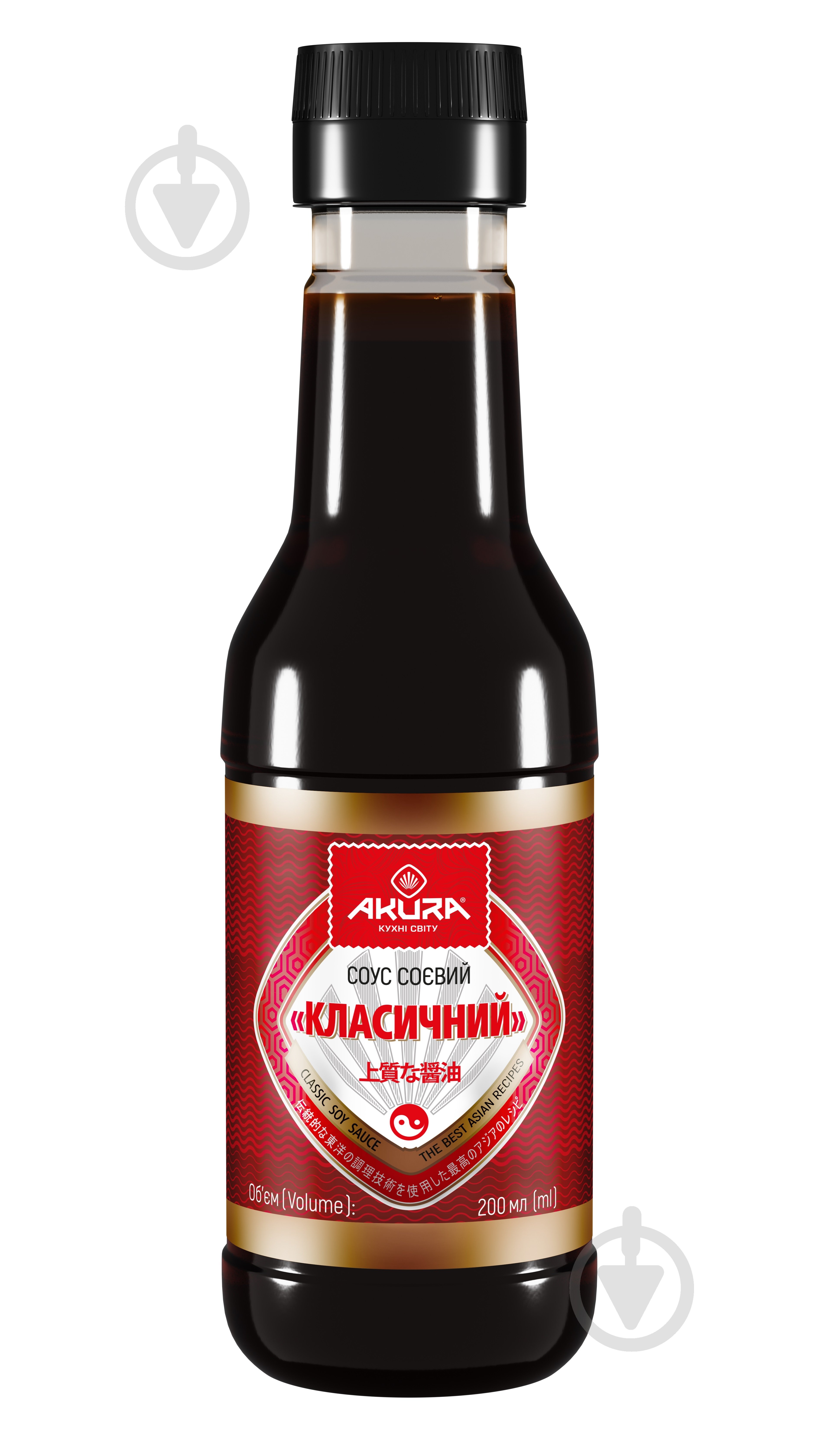 Соус соевый Akura классический 200 мл - фото 1