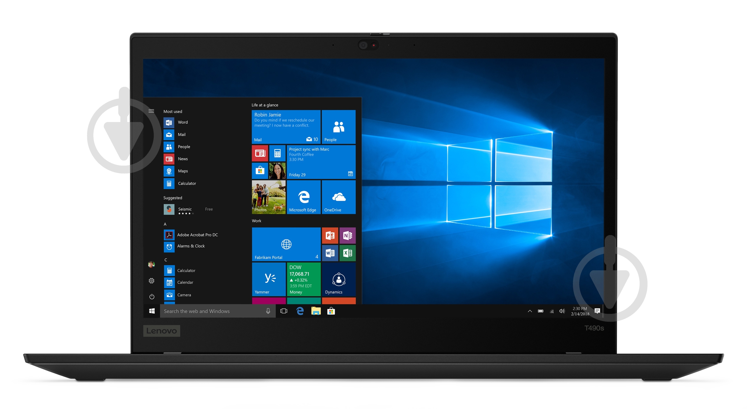 Ноутбук Lenovo ThinkPad T490s 14" (20NY001QRT) - фото 11 Ноутбук Lenovo ThinkPad T490s 14" (20NY001QRT) - фото 11